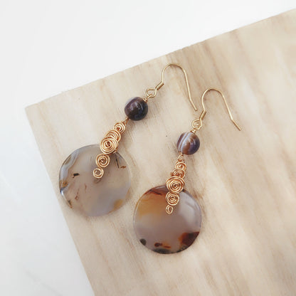 I Am Safe And Balanced: The Agate Dangles